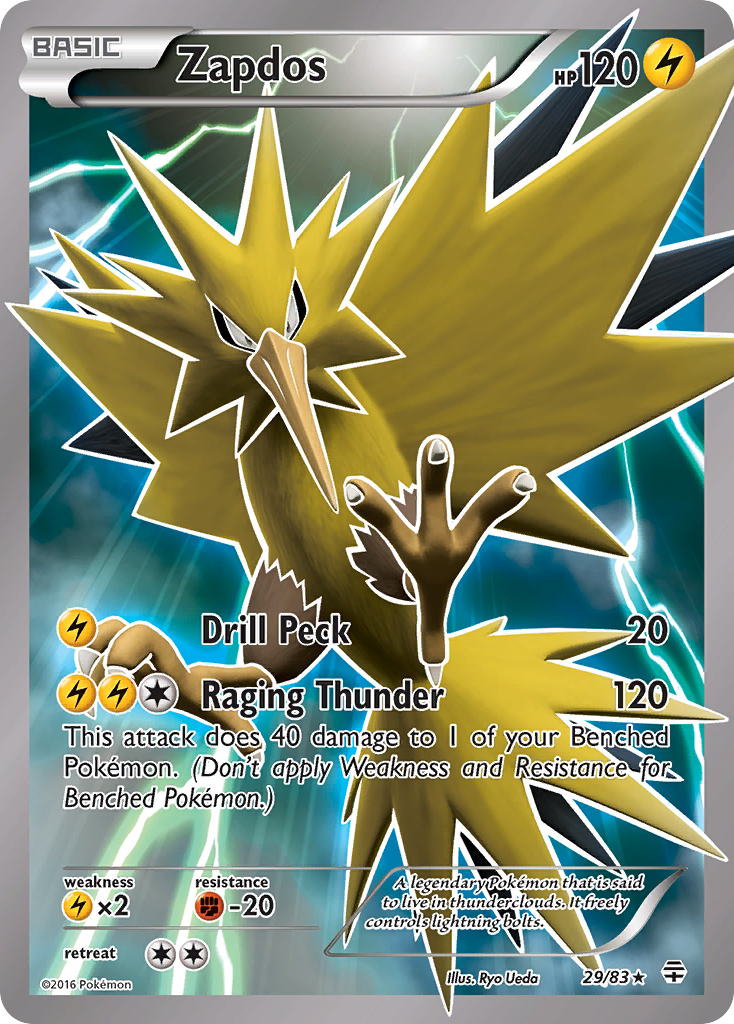 Zapdos (29/83) [XY: Generations] | Good Games Morley