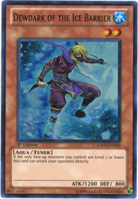Dewdark of the Ice Barrier [HA03-EN020] Super Rare | Good Games Morley