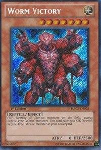 Worm Victory [HA03-EN025] Secret Rare | Good Games Morley