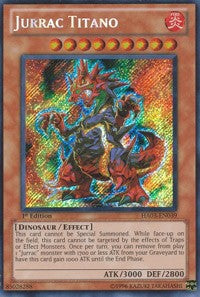 Jurrac Titano [HA03-EN039] Secret Rare | Good Games Morley