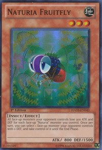 Naturia Fruitfly [HA03-EN043] Super Rare | Good Games Morley