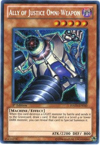 Ally of Justice Omni-Weapon [HA03-EN050] Secret Rare | Good Games Morley