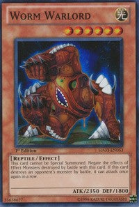 Worm Warlord [HA03-EN053] Super Rare | Good Games Morley