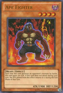 Ape Fighter (5D's Duel Transer) [YDT1-EN001] Ultra Rare | Good Games Morley