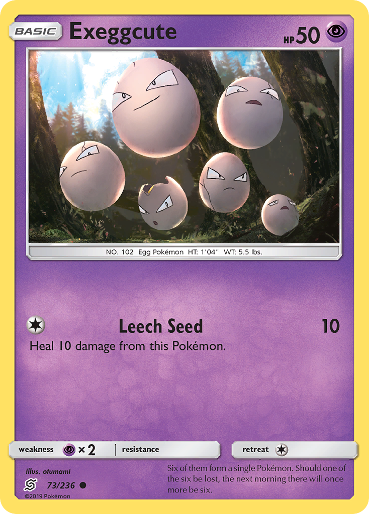 Exeggcute (73/236) [Sun & Moon: Unified Minds] | Good Games Morley