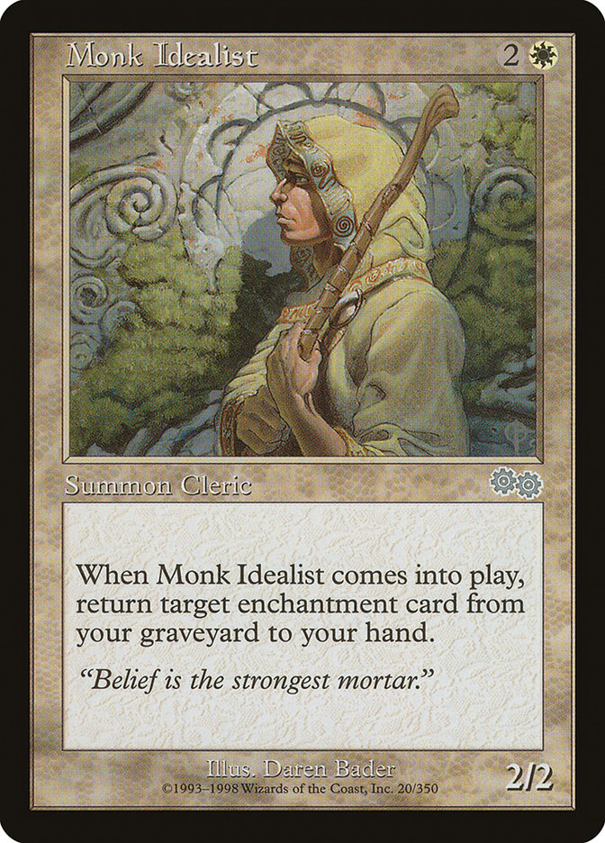 Monk Idealist [Urza's Saga] | Good Games Morley
