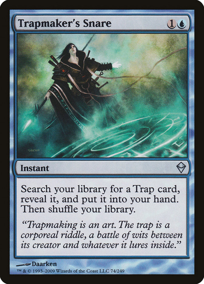 Trapmaker's Snare [Zendikar] | Good Games Morley