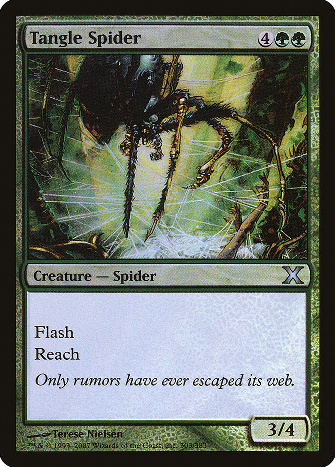Tangle Spider (Premium Foil) [Tenth Edition] | Good Games Morley