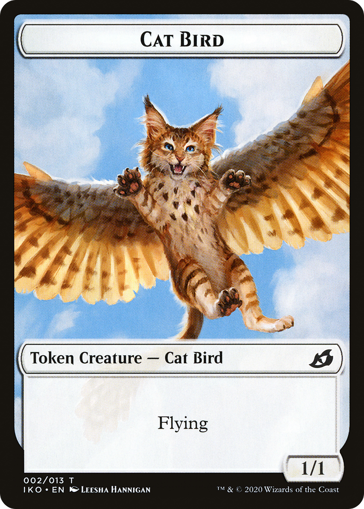 Cat Bird // Thopter Double-Sided Token [Starter Commander Decks] | Good Games Morley