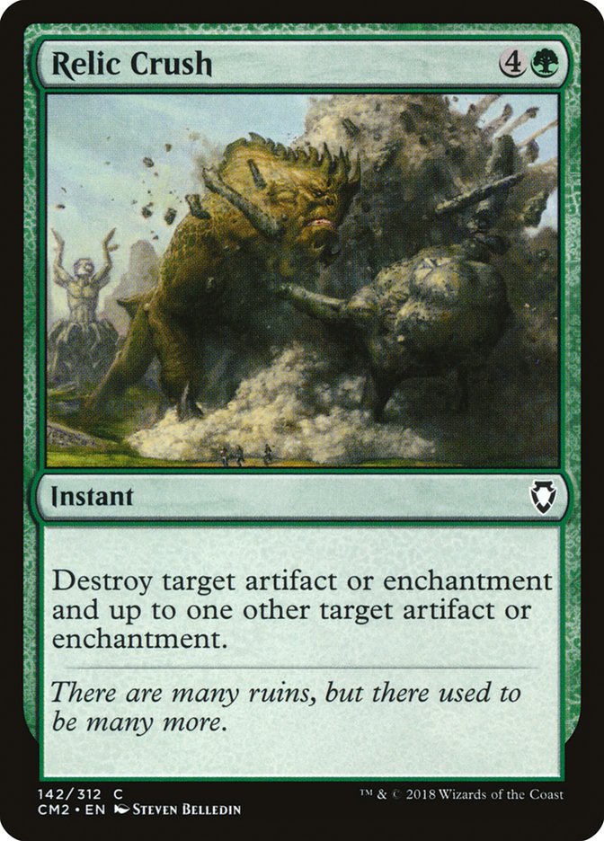 Relic Crush [Commander Anthology Volume II] | Good Games Morley