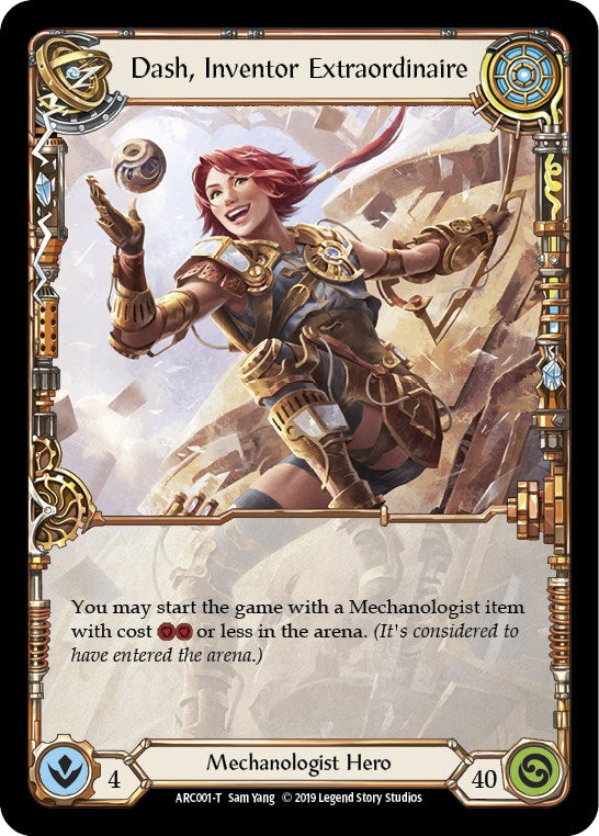 Azalea // Dash, Inventor Extraordinaire [ARC039 // ARC001] (Arcane Rising)  1st Edition Normal | Good Games Morley
