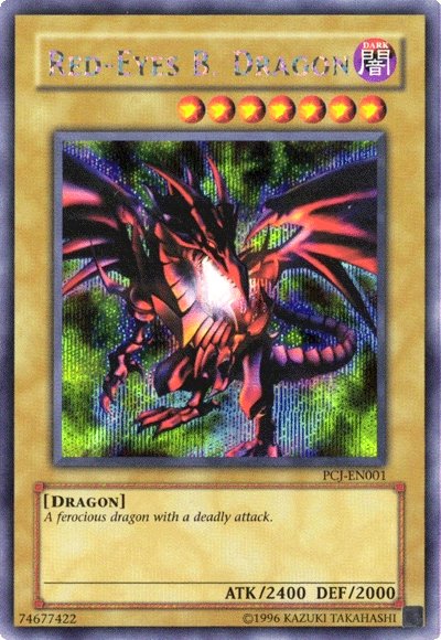 Red-Eyes B. Dragon [PCJ-EN001] Prismatic Secret Rare | Good Games Morley