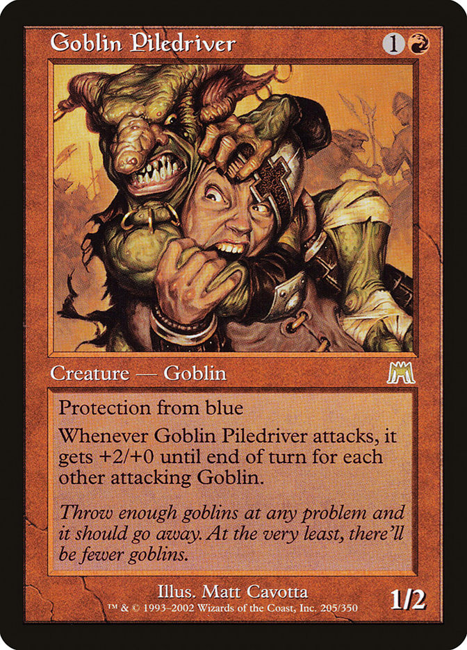 Goblin Piledriver [Onslaught] | Good Games Morley