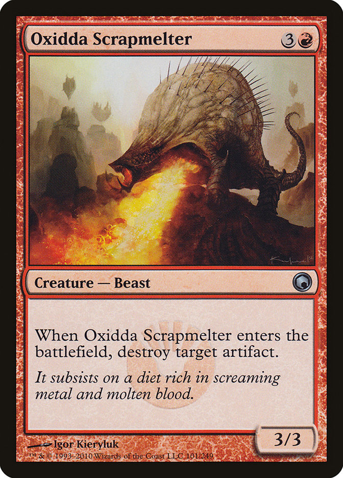 Oxidda Scrapmelter [Scars of Mirrodin] | Good Games Morley
