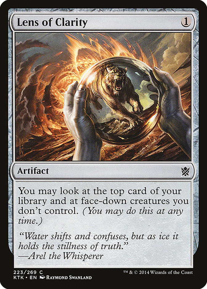 Lens of Clarity [Khans of Tarkir] | Good Games Morley