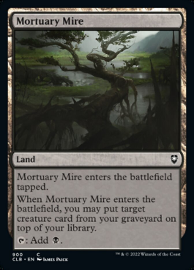 Mortuary Mire [Commander Legends: Battle for Baldur's Gate] | Good Games Morley
