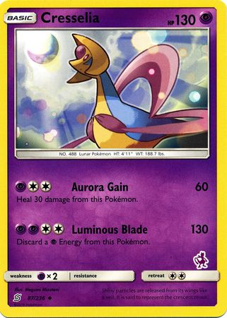 Cresselia (87/236) (Mewtwo Deck) [Battle Academy 2020] | Good Games Morley