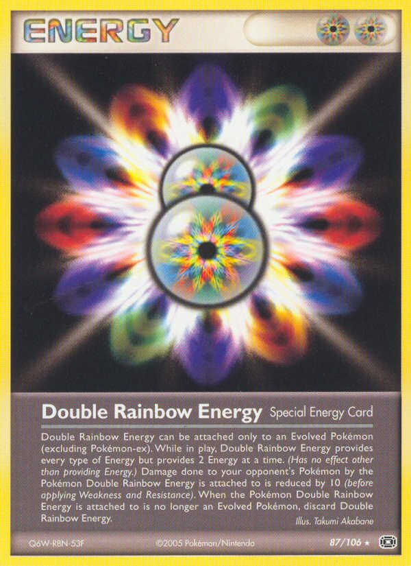 Double Rainbow Energy (87/106) [EX: Emerald] | Good Games Morley