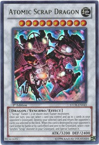 Atomic Scrap Dragon [STOR-EN043] Ultra Rare | Good Games Morley