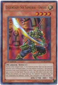 Legendary Six Samurai - Enishi [STOR-EN021] Ultra Rare | Good Games Morley