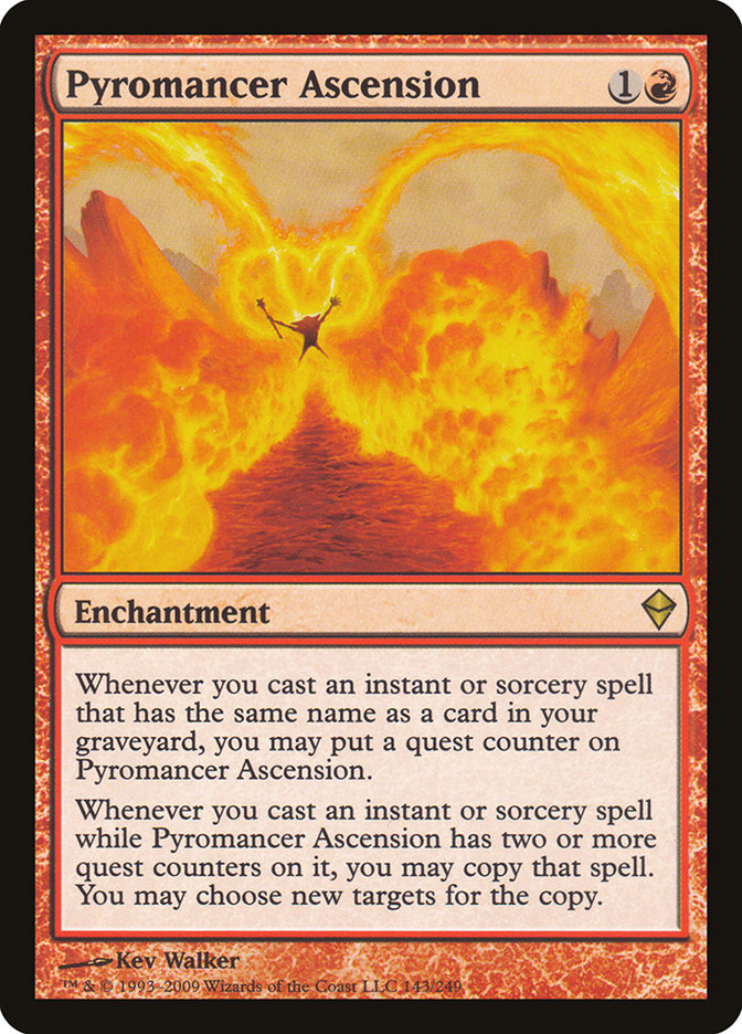 Pyromancer Ascension [Zendikar] | Good Games Morley