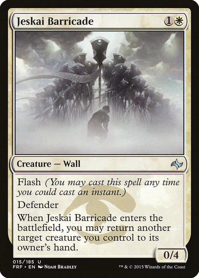 Jeskai Barricade [Fate Reforged] | Good Games Morley