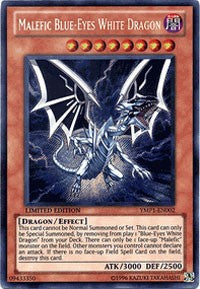 Malefic Blue-Eyes White Dragon [YMP1-EN002] Secret Rare | Good Games Morley