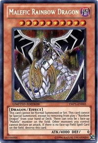 Malefic Rainbow Dragon [YMP1-EN005] Secret Rare | Good Games Morley
