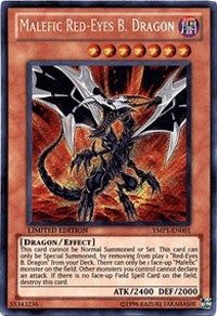 Malefic Red-Eyes B. Dragon [YMP1-EN001] Secret Rare | Good Games Morley
