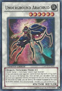 Underground Arachnid [DPC5-EN001] Super Rare | Good Games Morley