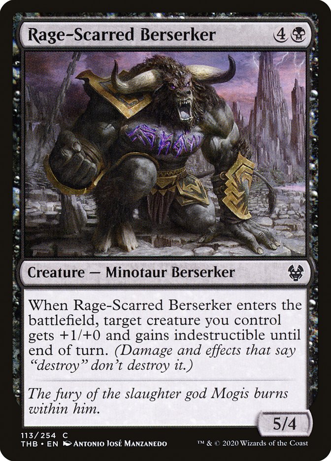 Rage-Scarred Berserker [Theros Beyond Death] | Good Games Morley