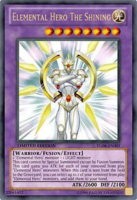 Elemental Hero The Shining [YG06-EN001] Ultra Rare | Good Games Morley