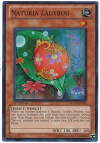 Naturia Ladybug [HA04-EN020] Super Rare | Good Games Morley