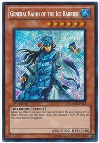 General Raiho of the Ice Barrier [HA04-EN025] Secret Rare | Good Games Morley
