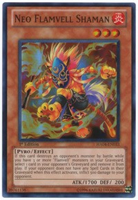 Neo Flamvell Shaman [HA04-EN033] Super Rare | Good Games Morley