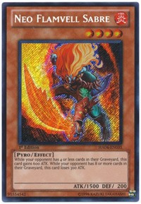Neo Flamvell Sabre [HA04-EN035] Secret Rare | Good Games Morley