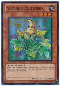 Naturia Ragweed [HA04-EN050] Super Rare | Good Games Morley