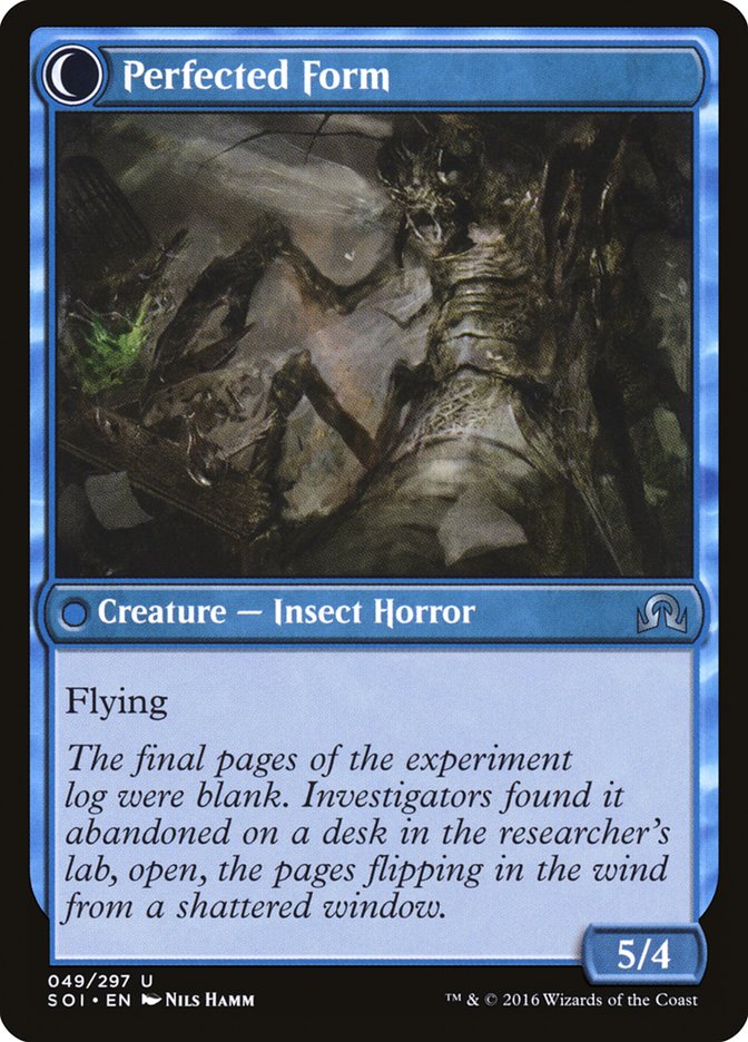 Aberrant Researcher // Perfected Form [Shadows over Innistrad] | Good Games Morley
