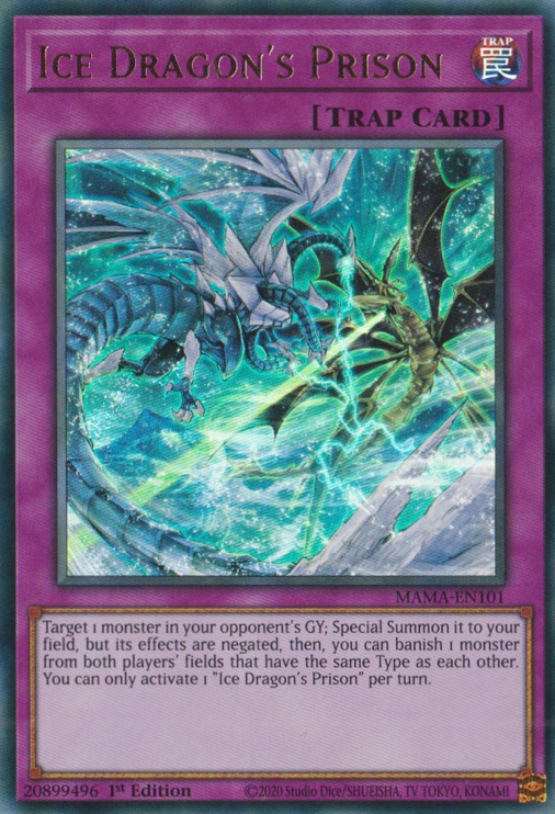 Ice Dragon's Prison [MAMA-EN101] Ultra Rare | Good Games Morley