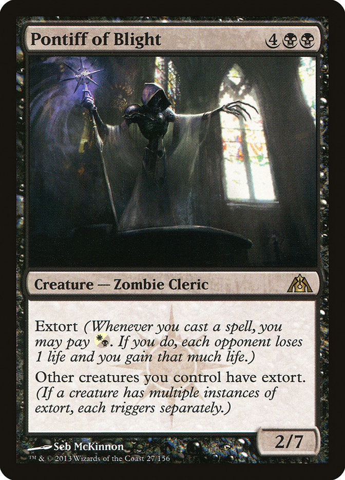 Pontiff of Blight [Dragon's Maze] | Good Games Morley