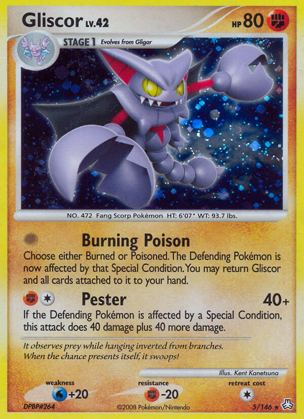Gliscor (5/146) (Theme Deck Exclusive) [Diamond & Pearl: Legends Awakened] | Good Games Morley