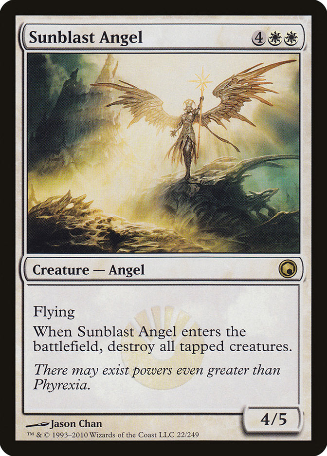 Sunblast Angel [Scars of Mirrodin] | Good Games Morley