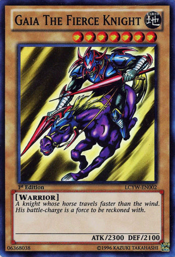 Gaia The Fierce Knight [LCYW-EN002] Super Rare | Good Games Morley