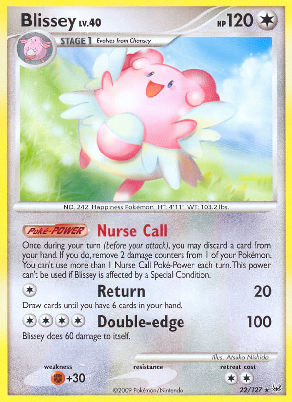 Blissey (22/127) [Platinum: Base Set] | Good Games Morley