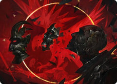 Abrade Art Card [Innistrad: Crimson Vow Art Series] | Good Games Morley