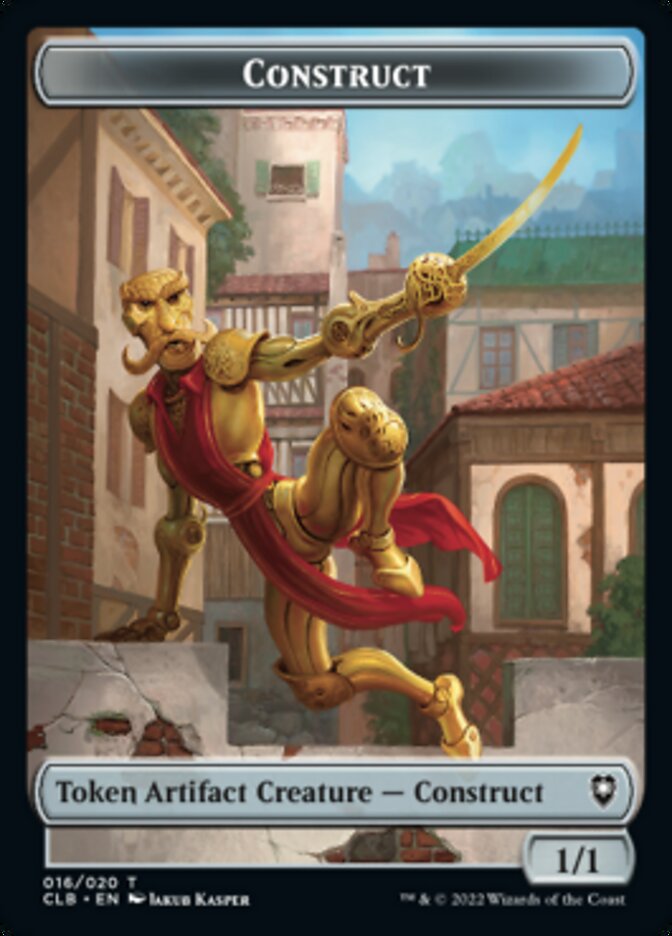 Construct Token [Commander Legends: Battle for Baldur's Gate Tokens] | Good Games Morley