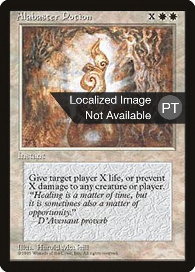Alabaster Potion [Fourth Edition (Foreign Black Border)] | Good Games Morley