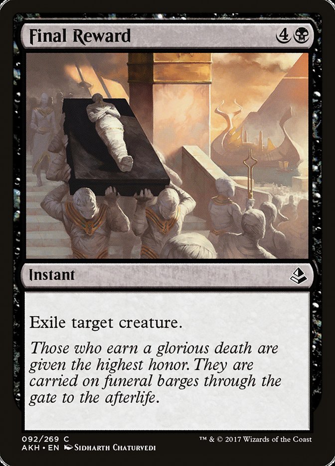 Final Reward [Amonkhet] | Good Games Morley