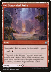Song-Mad Treachery // Song-Mad Ruins [Zendikar Rising] | Good Games Morley