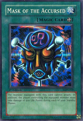 Mask of the Accursed [LON-019] Super Rare | Good Games Morley